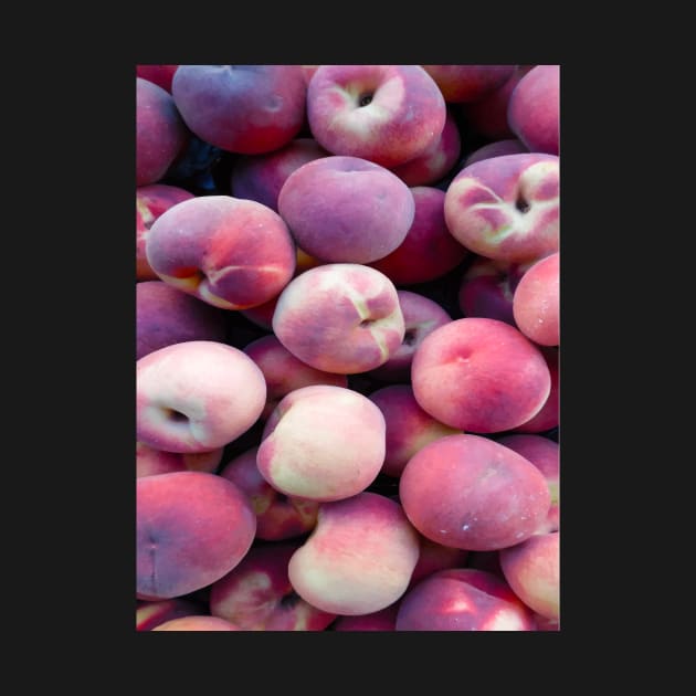 Delicious Peaches - Vectorized Photographic Image by Rhubarb Myrtle