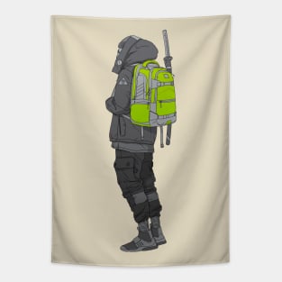 SCHOOL NINJA BOY Tapestry