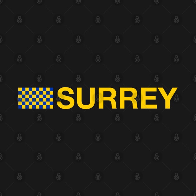 Surrey County Flag - England. by CityNoir