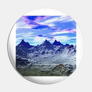 snow mountain Pin