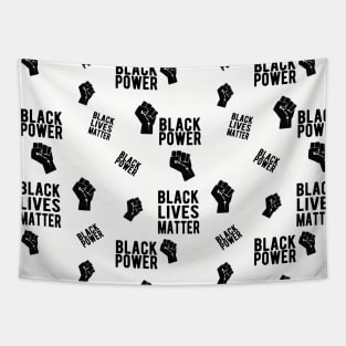 Black Lives Matter Masks Black Power mask , black power fist , black power pride Tapestry