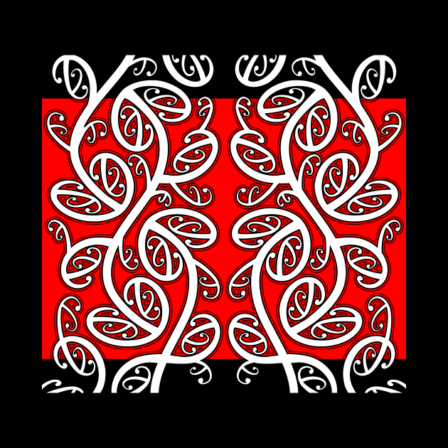 Maori pattern design by Helepictor Rugby