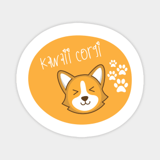 Kawaii corgi Magnet