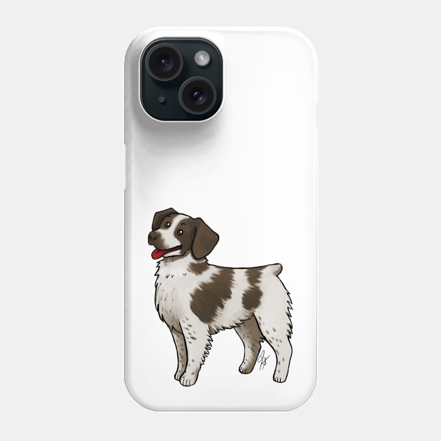 Dog - Brittany - Liver and White Phone Case by Jen's Dogs Custom Gifts and Designs