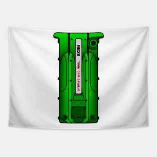 Green RB26 Tapestry