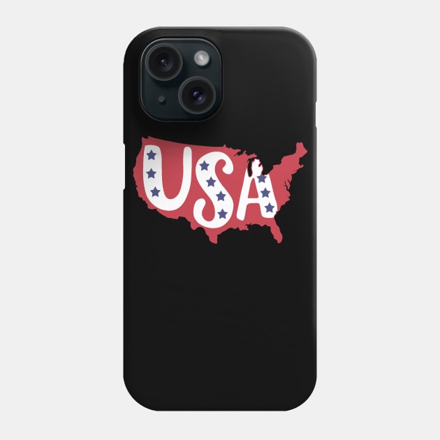 USA Phone Case by valentinahramov