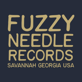 Fuzzy Needle Records Savannah GA T-Shirt