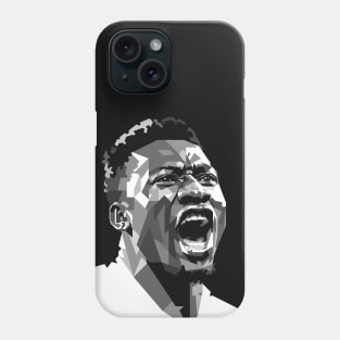 Andre Onana Portrait in Grayscale Phone Case