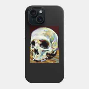 Spooky Gothic Skull by Robert Phelps Phone Case