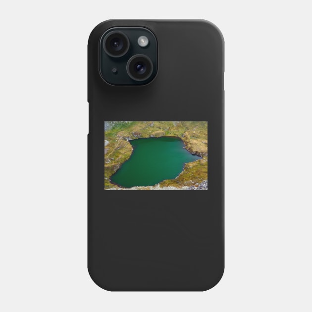 Glacial lake in the mountains Phone Case by naturalis