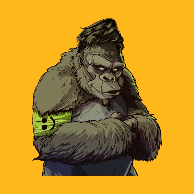 Elvis gorilla by santaplix 