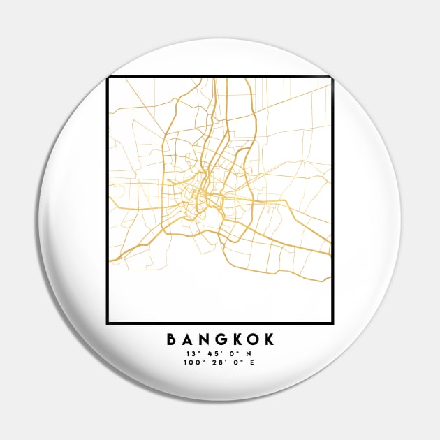 BANGKOK THAILAND CITY STREET MAP ART Pin by deificusArt