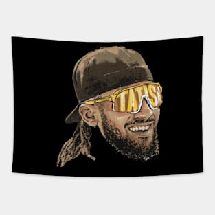 Fernando Tatis Jr. San Diego Sunglasses Tapestry