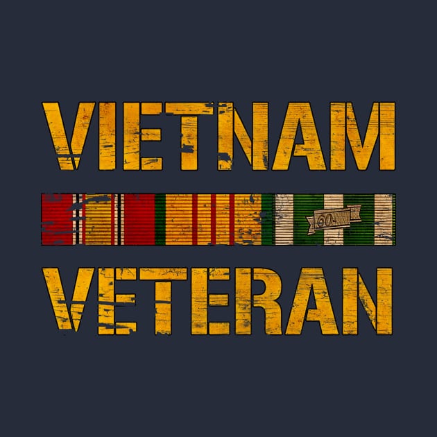 Vietnam Veteran Award Ribbons 1960 by Yossh