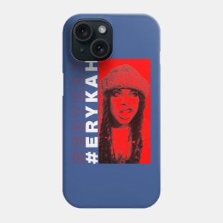 ERYKAH ANIME STYLE MAGAZINE Phone Case