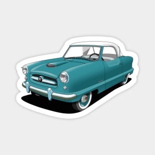 nash metropolitan in teal Magnet