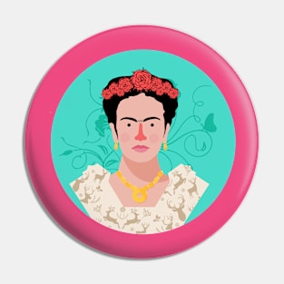 Cute Frida Kahlo Pin