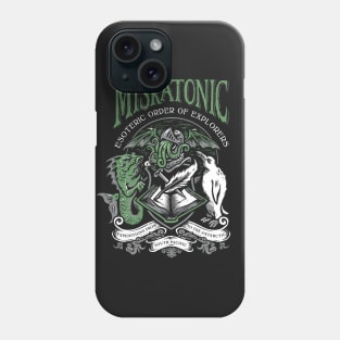 Miskatonic esoteric Order of Explorers Phone Case