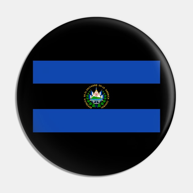 El Salvador Flag Pin by Historia