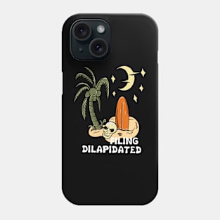 Filing dilapidated Phone Case