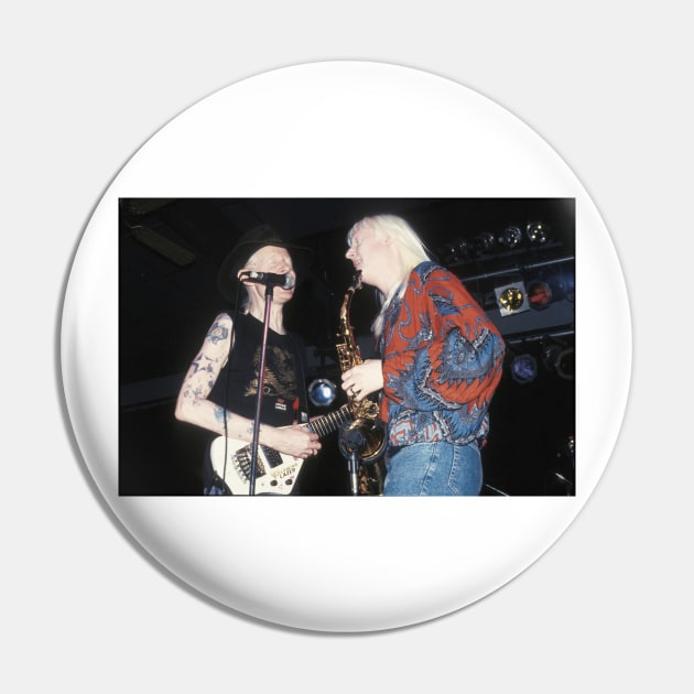 Johnny and Edgar Winter Photograph Pin by Concert Photos