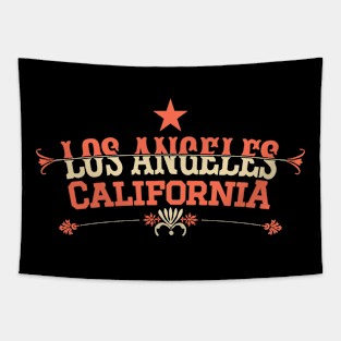 Los Angeles California Latin Style - Los Angeles California Tapestry