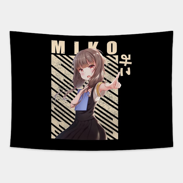 Miko Iino Kaguya Sama Tapestry by Otaku Emporium