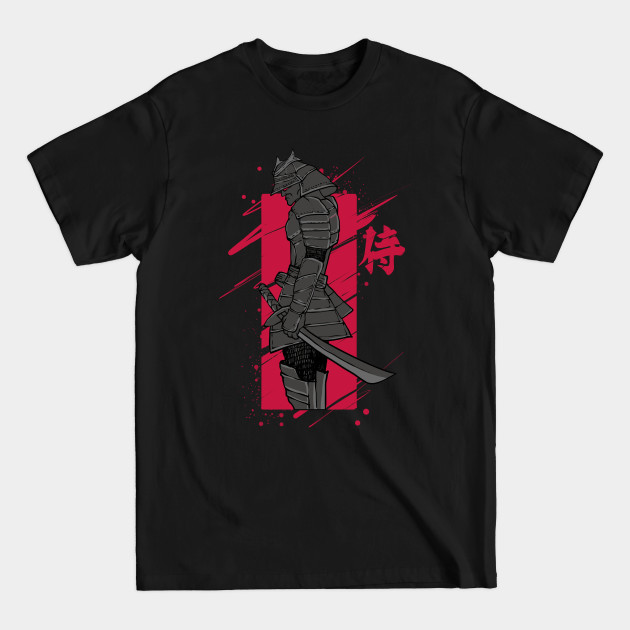 Discover Japanese Art Samurai Aesthetic Warrior - Samurai - T-Shirt