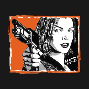 ALICE FROM RESIDENT EVIL T-Shirt