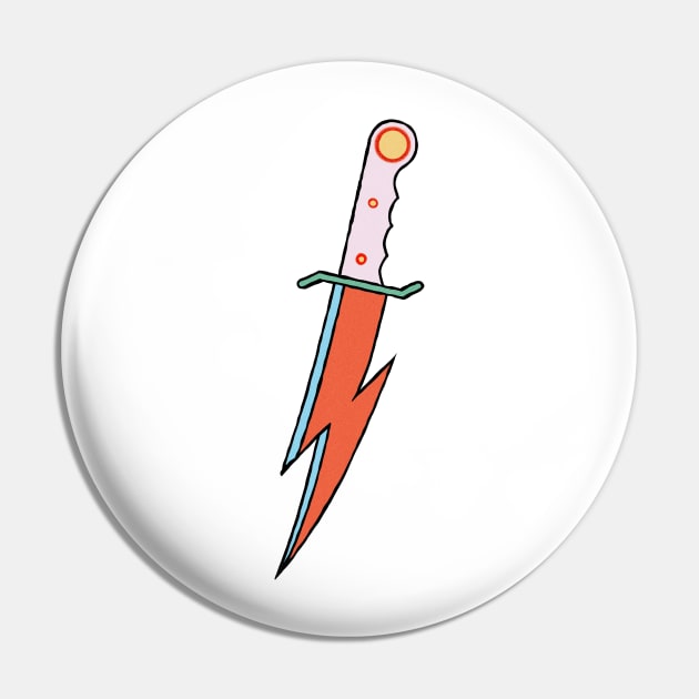 Bowie Knife (Ziggy Stardust style) Pin by StrayCat