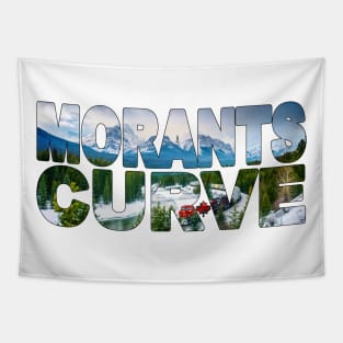 MORANTS CURVE - Rocky Mountains Canada Snow Tapestry