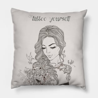 Tattoo Yourself Pillow