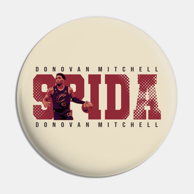 Donovan Mitchell | SPIDA Pin by Aloenalone