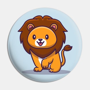 Cute Lion Pin