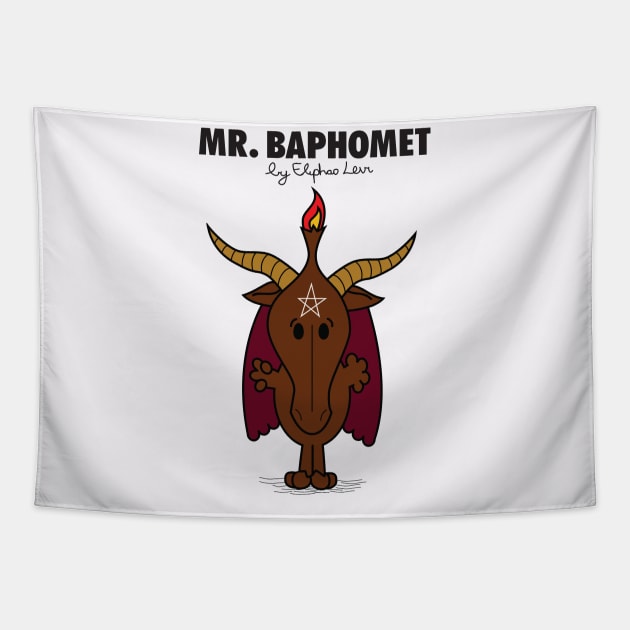 Mr Baphomet Tapestry by Tameink