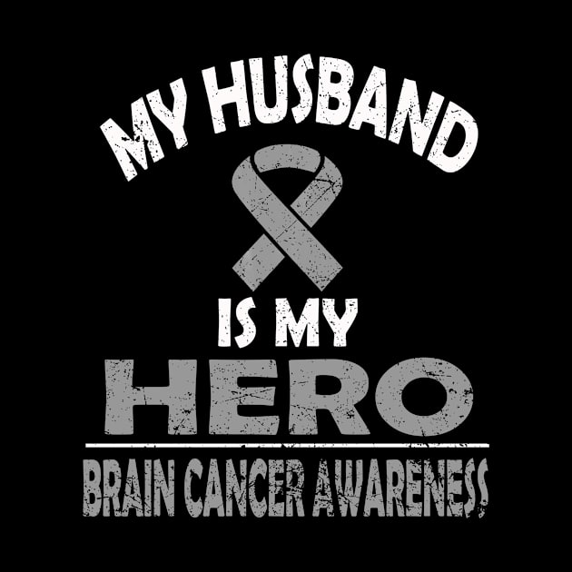 MY HUSBAND IS MY HERO BRAIN CANCER AWARENESS by Antoniusvermeu