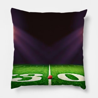 30 Yard Line (Football Field) Pillow