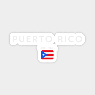 Puerto Rico bandera, puerto rican flag Magnet