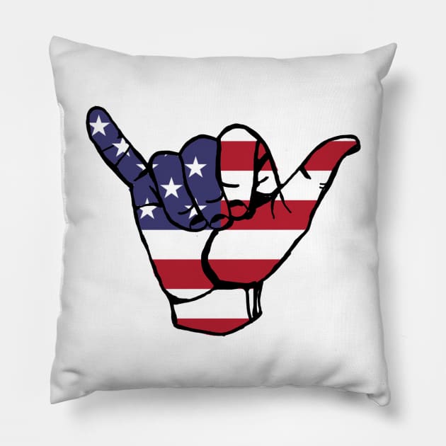 American Vibez Pillow by lolosenese