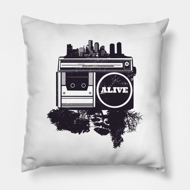 Urban Living Pillow by Urban_Vintage