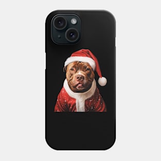 American bully Chirstmas time Phone Case