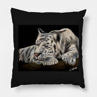 zen tiger Pillow