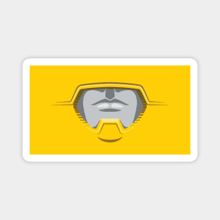 Yellow Turbo Hero - Transformed! Magnet