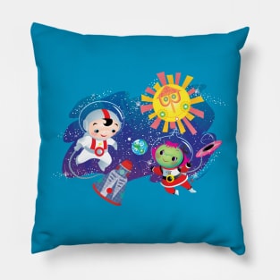 It's a Small World Pillow