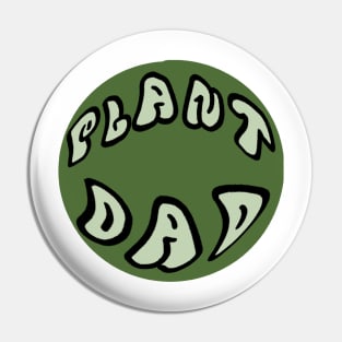 plant dad badge Pin