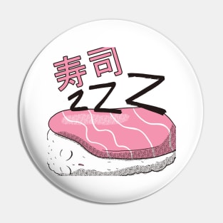 Sleeping Sushi Pin