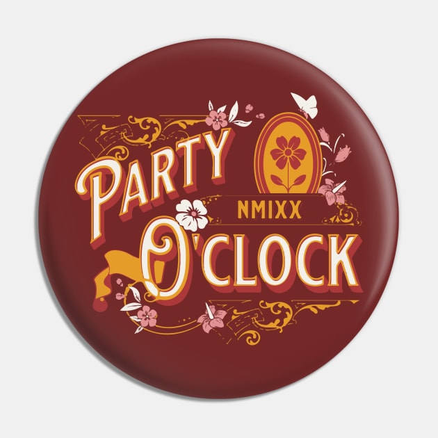 Nmixx party o clock song typography text nswer | Morcaworks Pin by Oricca