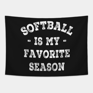 Softball is my Favorite Season Tapestry