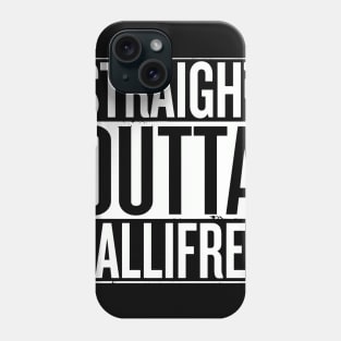 Straight Outta Gallifrey Doctor Who White Phone Case