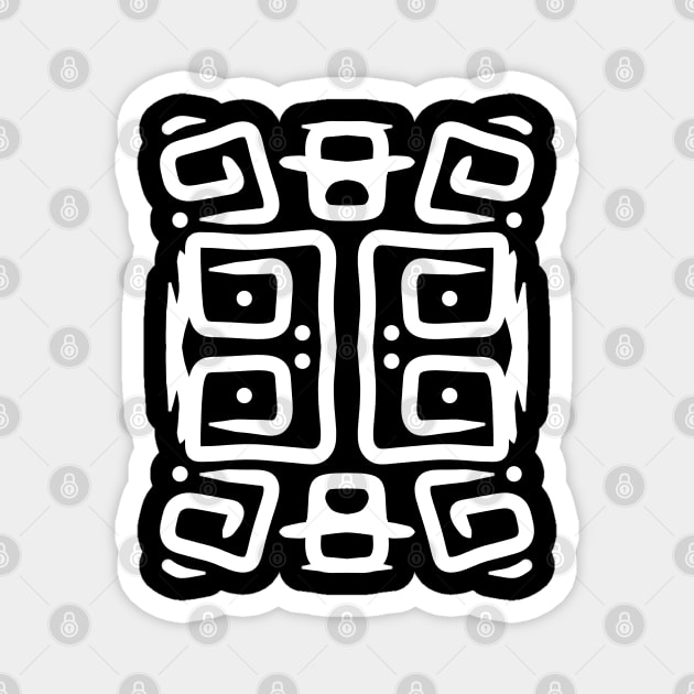 Lines Art 1 Magnet by Megadorim